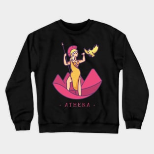 Athena Greek Mythology Crewneck Sweatshirt